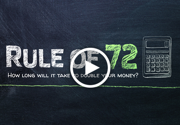 How Long Will It Take to Double Your Money? The Rule of 72