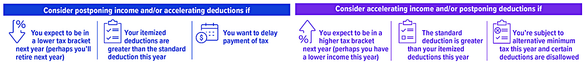 Potential tax moves