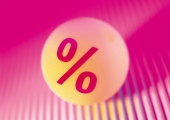 percent symbol on ball